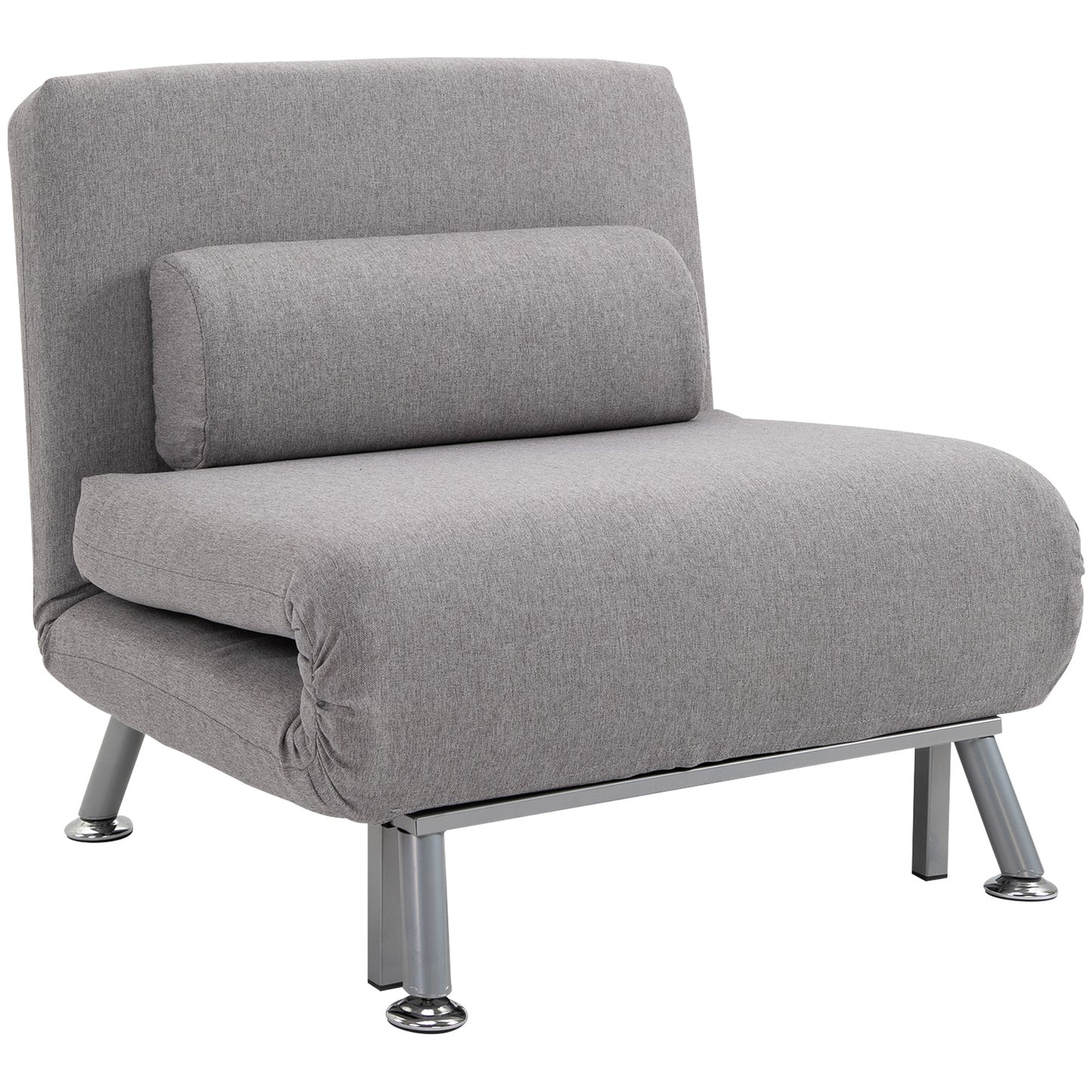 HOMCOM Adjustable Back Futon Sofa Chair